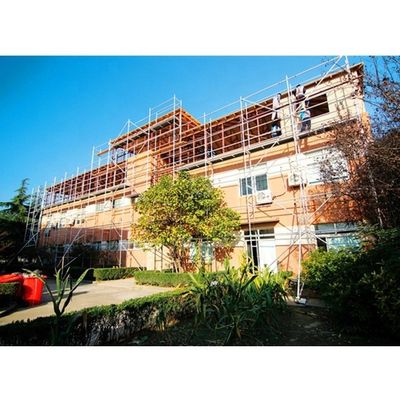 Καλή τιμή. 1.8mm πάχος Αλουμινίου σκαλωμάτων Πύργο κτίριο Ringlock σωληνωτό σύστημα σκαλωμάτων σε απευθείας σύνδεση